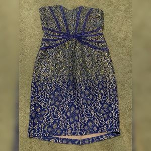 Rhinestone Mini Dress